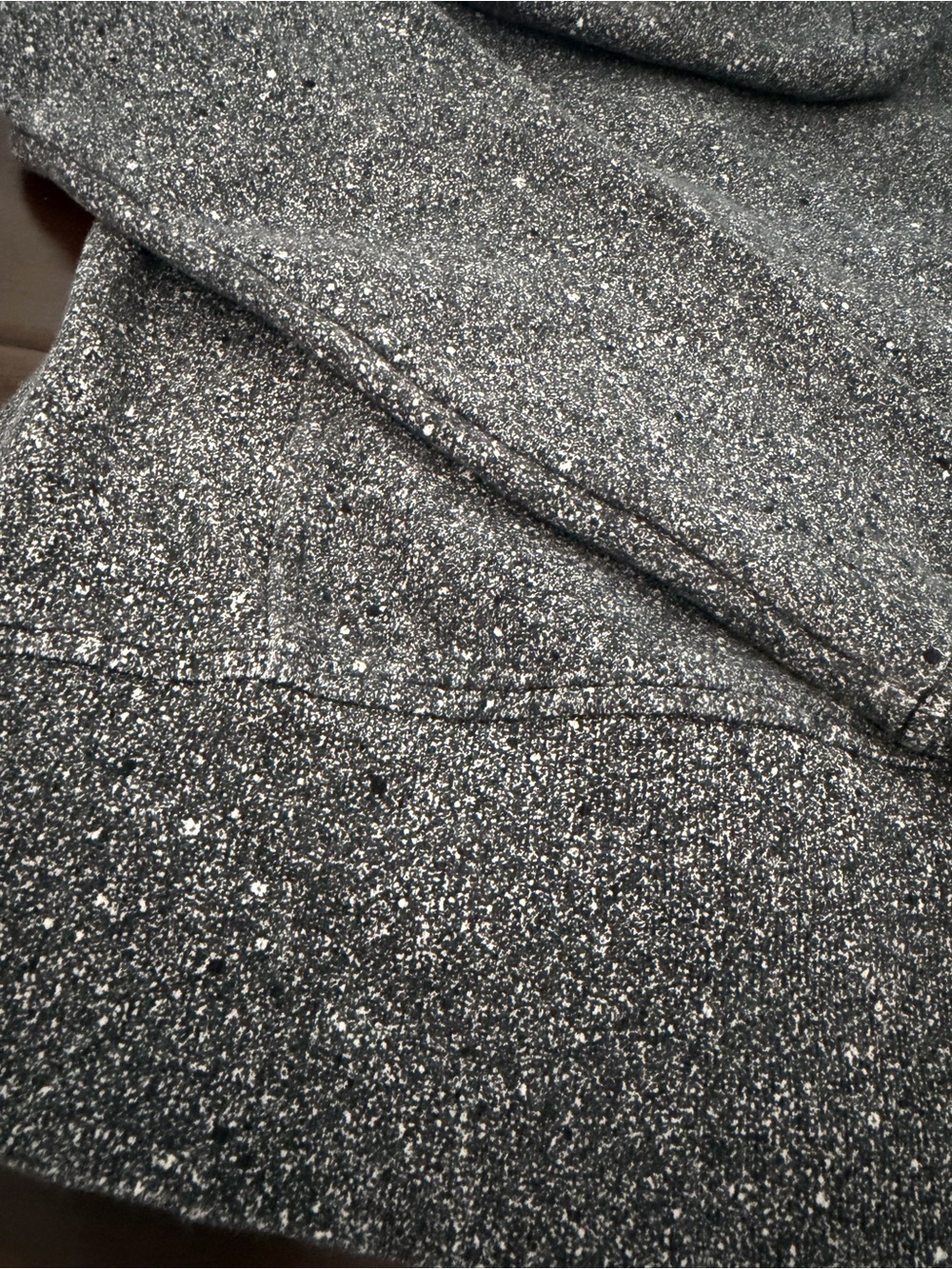 lululemon Scuba Hoodie in Luminesce Splatter White Black 4 - Picture 5 of 7